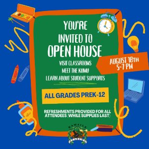 Open House is Coming Soon!